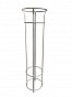 EM460-1800 Bennelong Tree Guard - 1800mm Tall with 4 Pales in Stainless Steel.jpg